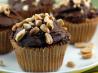 Peanut Butter Chocolate Chip Cupcakes. Recipe by Elana's Pantry