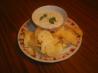 Herbed Danish Blue Cheese Dip. Recipe by Lou van