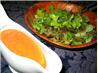 Mixed Greens with Tomato-Ginger Dressing