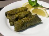 Goat Cheese Baked in Grape Leaves