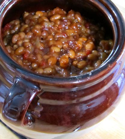Baked Beans With Pineapple and Plantain. Photo by Rita~