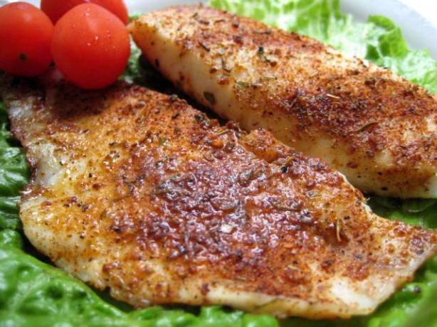 Seasoned Talapia Fillets. Photo by gailanng