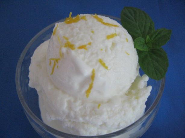Greek Lemon Ice Cream. Photo by Brenda.