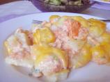 Creamy Salmon Bake