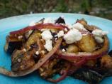 Grilled Eggplant and Feta Cheese Salad (Bobby Flay)