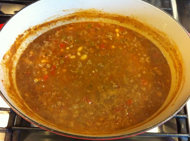 Steven's Chili 2.0. Photo by Steven L.