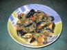 Mussels in Tomato-Basil Wine Sauce. Recipe by susie cooks