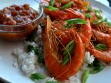 Prawns Peri Peri Mozambique. Photo by Zurie
