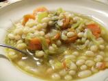 Greek Fasolatha (Navy Bean Soup). Photo by White Rose Child