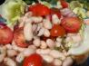 Dilled White Bean and Grape Tomato Salad