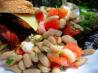Dilled White Bean and Grape Tomato Salad
