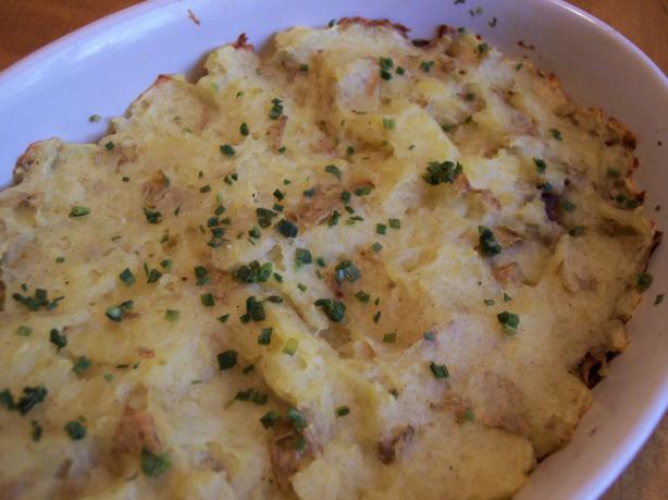 Norwegian Potato Mushroom Bake. Photo by Nif