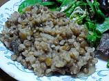 Mjadra - Lentils and Rice. Photo by PaulaG