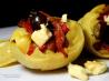 Feta-Stuffed Artichoke Bottoms. Recipe by LifeIsGood