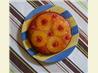 Pineapple Upside-Down Cake in Iron Skillet