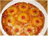 Pineapple Upside-Down Cake in Iron Skillet