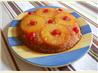 Pineapple Upside-Down Cake in Iron Skillet