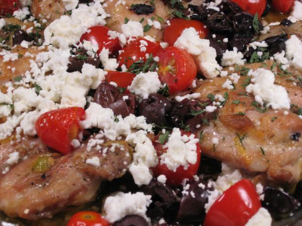 Greek Style Chicken Thighs. Photo by Papa D 1946-2012