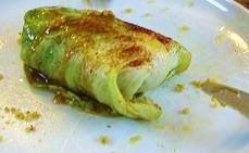 Rice and Raisin-Stuffed Cabbage Rolls. Photo by BB2011