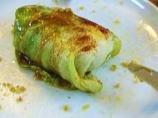 Rice and Raisin-Stuffed Cabbage Rolls