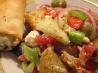 Spinach, Feta, and Sun-Dried Tomato Phyllo Triangles