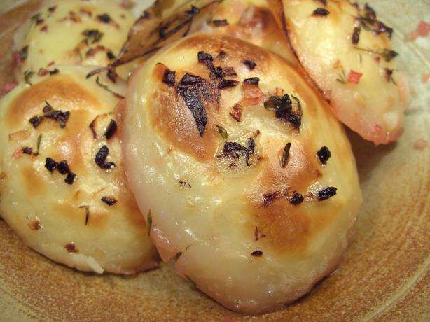 Greek-Style Potatoes With Lemon and Thyme. Photo by JustJanS