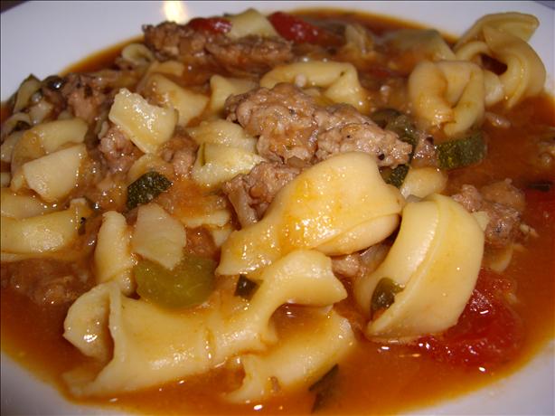 Italian Sausage and Tortellini Soup. Photo by Columbus Foodie