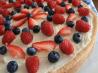 Star-Spangled Fruit Tart. Recipe by ScrappieDoo