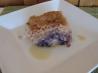Blueberry Pineapple Buckle. Recipe by Ceezie