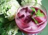 Blueberry Lemonade With Lemon Verbena and Ginger. Recipe by Cookgirl