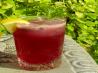 Blueberry Lemonade With Lemon Verbena and Ginger