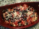 Zucchini-Tomato Gratin. Photo by RedVinoGirl