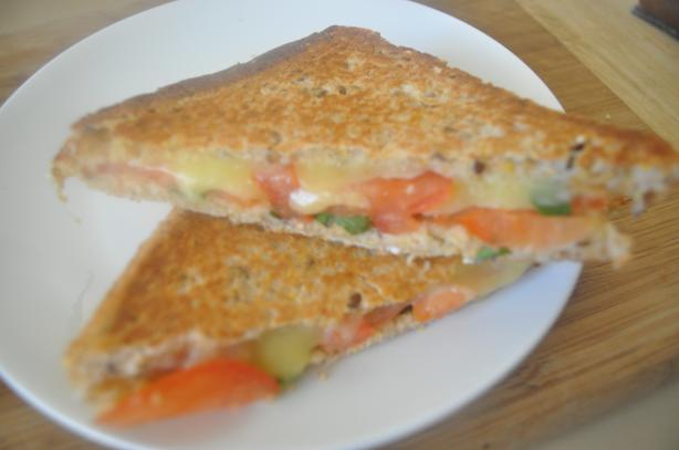 Toasted Caprese Sandwich. Photo by I'mPat
