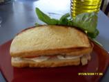 Toasted Caprese Sandwich. Photo by crazycookinmama