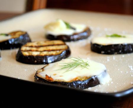 Grilled Eggplant Roulade With Balsamic Glaze. Photo by Andi of Longmeadow Farm