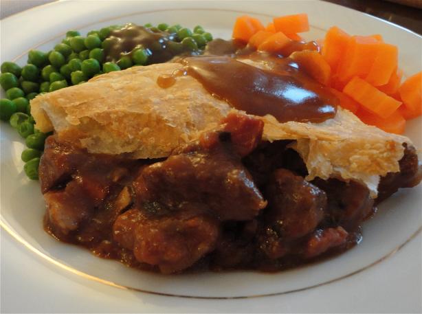Steak and Guinness Pie - Jamie Oliver. Photo by JoyfulCook