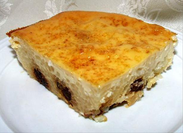 Baked Rice Custard. Photo by twissis