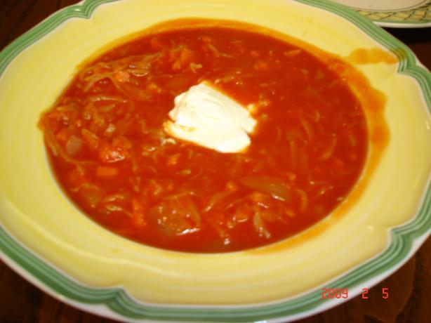 Cabbage Soup. Photo by young chef #3