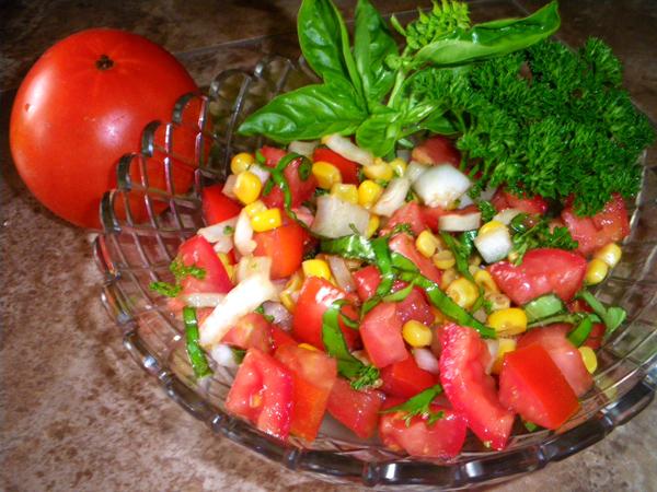 Tomato Salad. Photo by Bergy