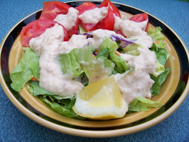 Lemon Cream Dressing (Raw Vegan). Photo by Prose
