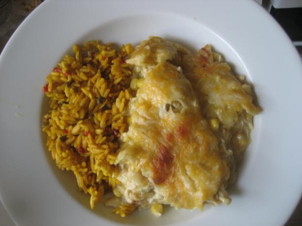 Best, Easiest & Low Fat! Chicken Verde Enchiladas. Photo by Chef #715564