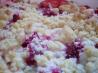 Strawberry Rhubarb Super Crumble. Recipe by Oliver & Fischer's Mommy