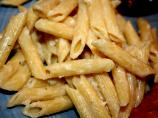 Creamy Garlic Penne Pasta. Photo by Lvs2Cook