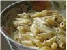 Creamy Garlic Penne Pasta