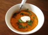 Female Nomad's Curried Carrot Soup