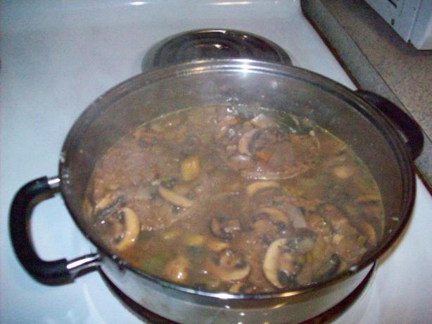 Vegan Grillers With Mushroom Gravy. Photo by eatingvegan