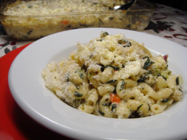 Greek Mac and Cheese. Photo by Lori Mama