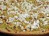 Potato, Goat Cheese and Green Onion Pizza. Recipe by Chef Joey Z.