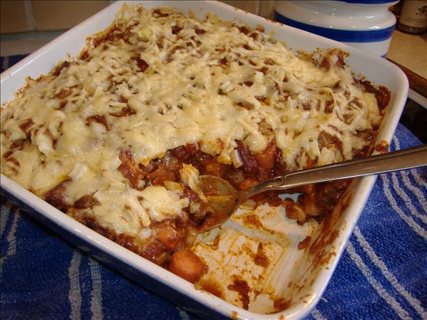 Chili dog Casserole. Photo by Tasty Tidbits