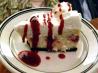 Lighter White Chocolate Raspberry Cheesecake